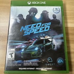 XBOX ONE  Need For Speed