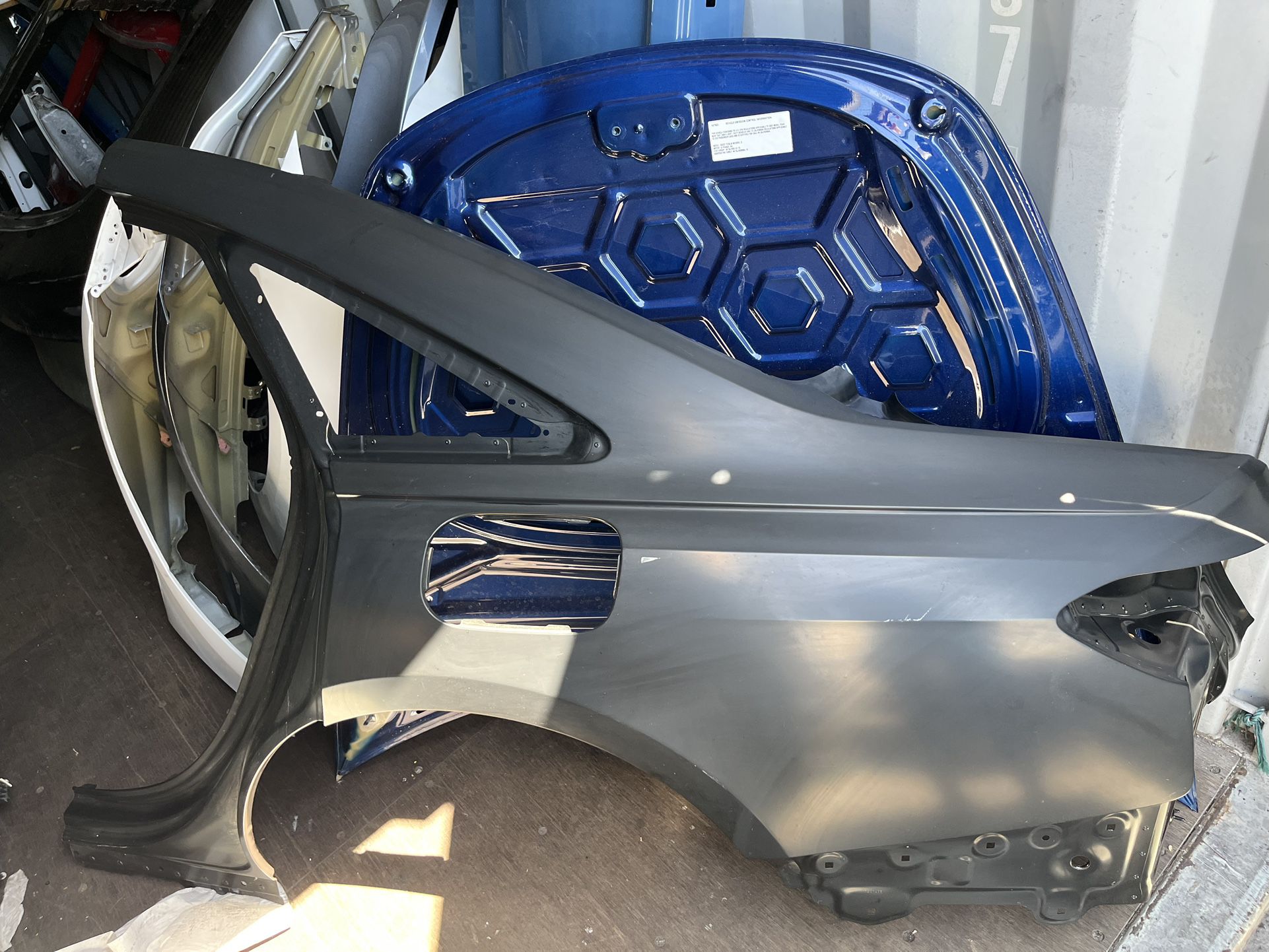 Audi A8 Quarter Panel Skin