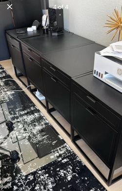 Crate and Barrel File Cabinet