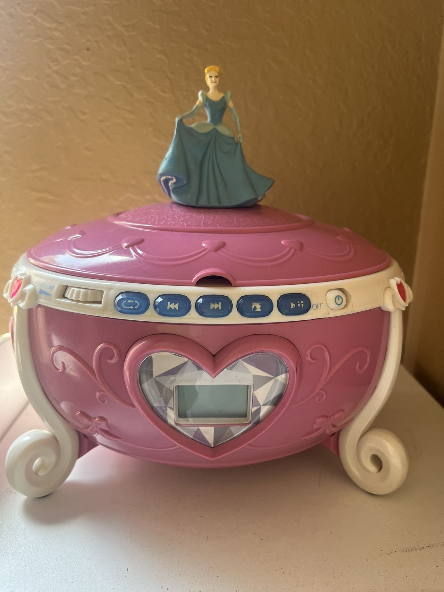 Disney Princess Radio/cd Player