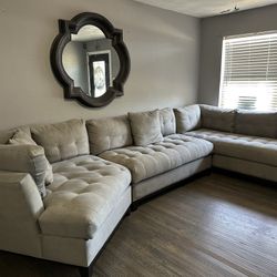 Cindy Crawford Sectional 600 OBO