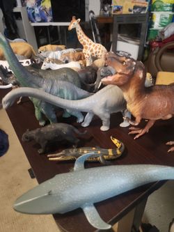 Schleich Safari Mojo Papo Dinosaur Animal Lion Tiger T Rex Alligator  Many others 3 to 5 dollars each