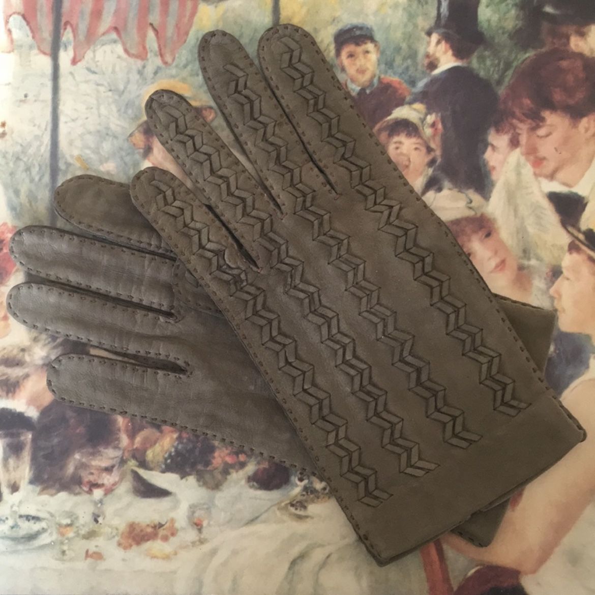 Vintage EUROPEAN Leather Gloves