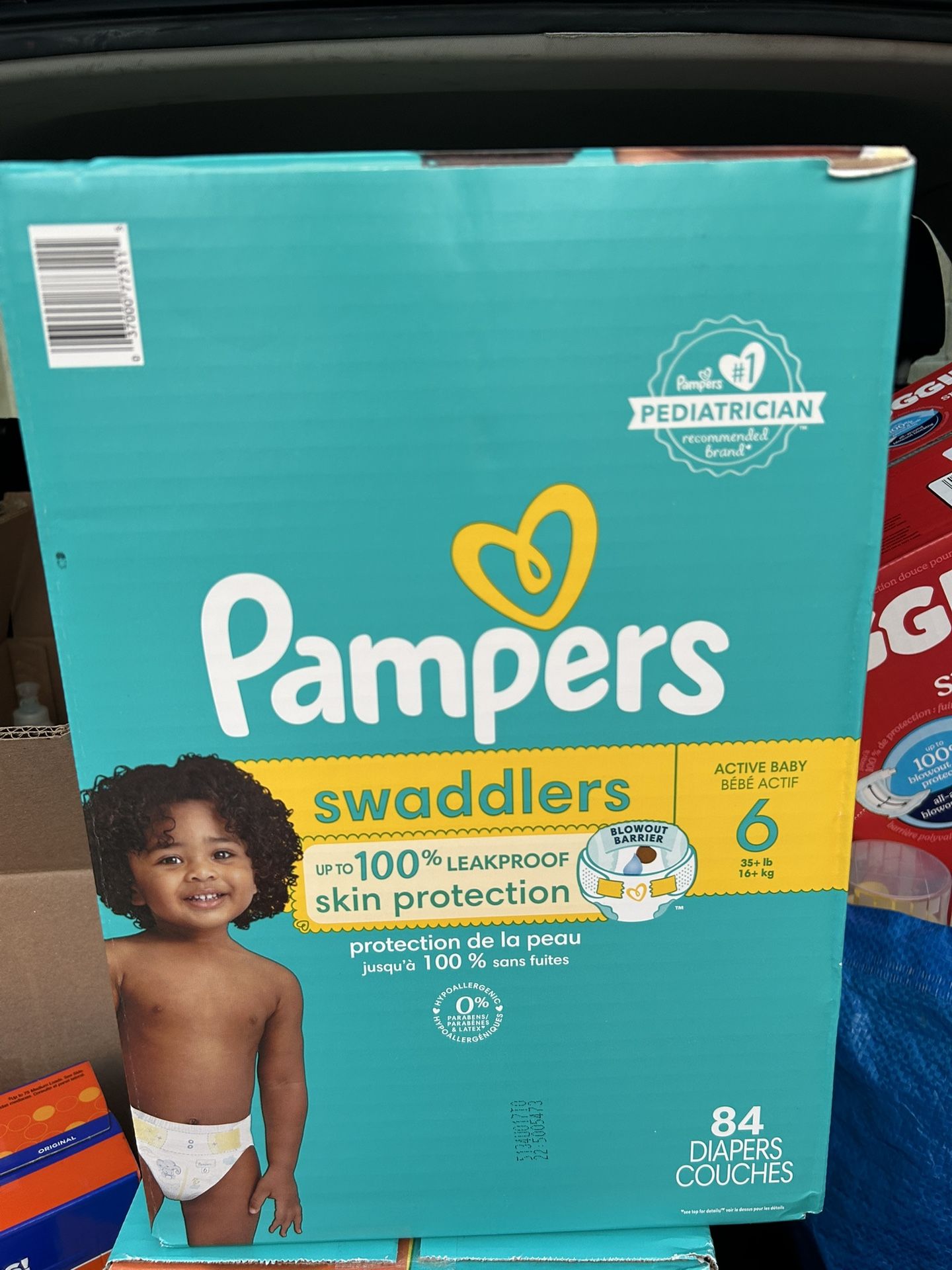 Pampers Size 6