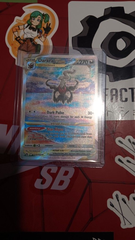 Darkrai VSTAR Crown Zenith Galarian Gallery GG50/GG70