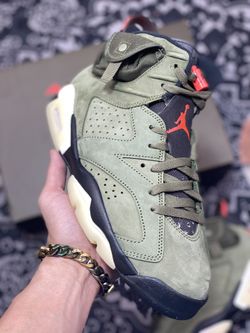 Travis Scott X Air Jordan 6 Medium Olive AJ6 TS