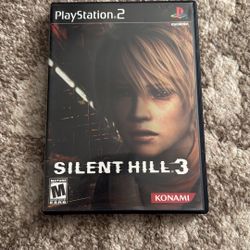 Silent Hill 3 With Soundtrack For Playstation 2