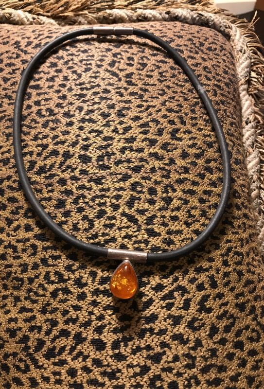 Beautiful amber necklace