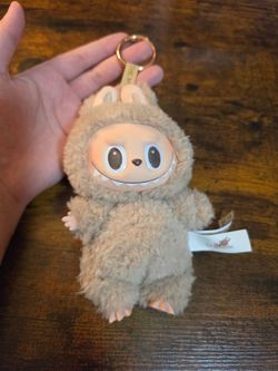Brown soft labubu