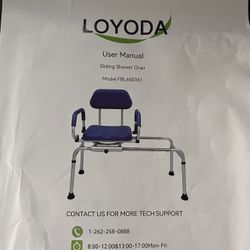 Sliding Shower Chair