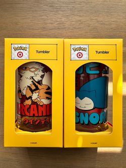 Pokémon x Target Collab 20 oz tumblers