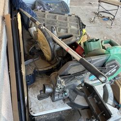 Table Saws I Use To Do Garage Cabinets 