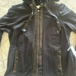 Chicos Black Jacket Hoodie