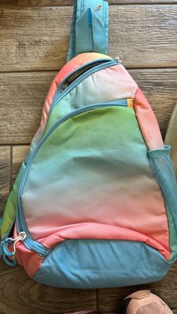 Blue Cross Over Backpack