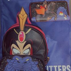 Disney Jafar Loungefly Bag And Wallet 