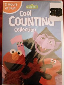 SESAME STREET Cool COUNTING Collection (DVD-2021) NEW!