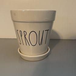 Small   Sprout Flowers Pot Rae Dunn