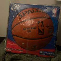 Steve Kerr Autographed Sealed On A Spalding Basketball