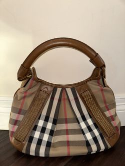 Burberry Authentic Brown Vintage 1 Strap Tote Bag 