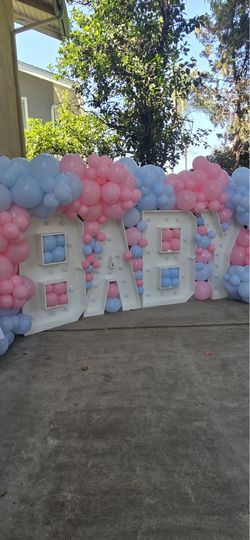 Marquee letters- BABY