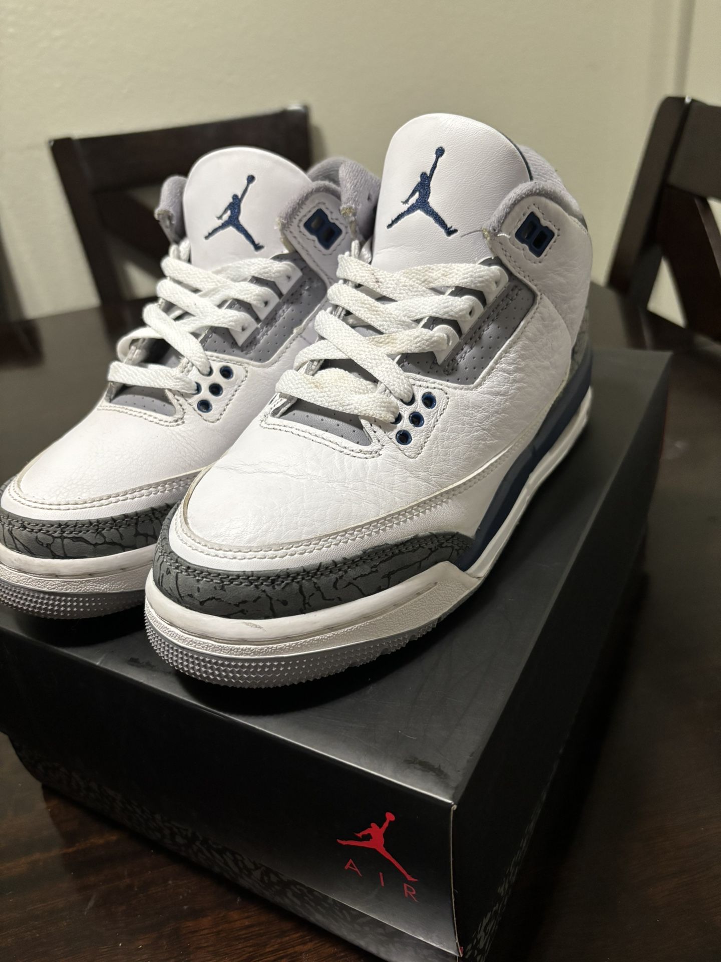 Jordan 3 Retro Midnight Navy GS