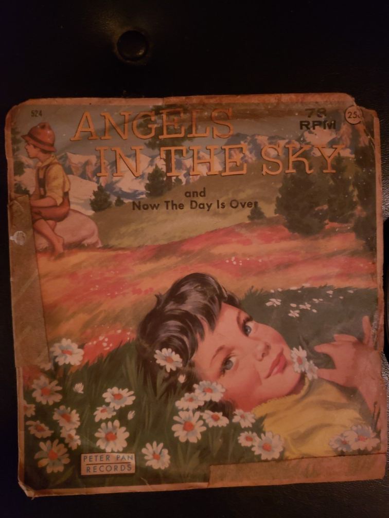 Angels in the Sky / Now the Day is Over Peter Pan Records, 1959 78 RPM