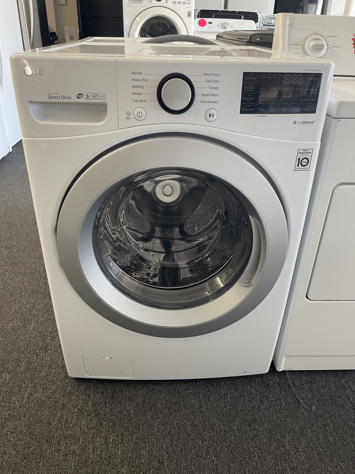 Lg Front Load Washer 4.5 Cubic