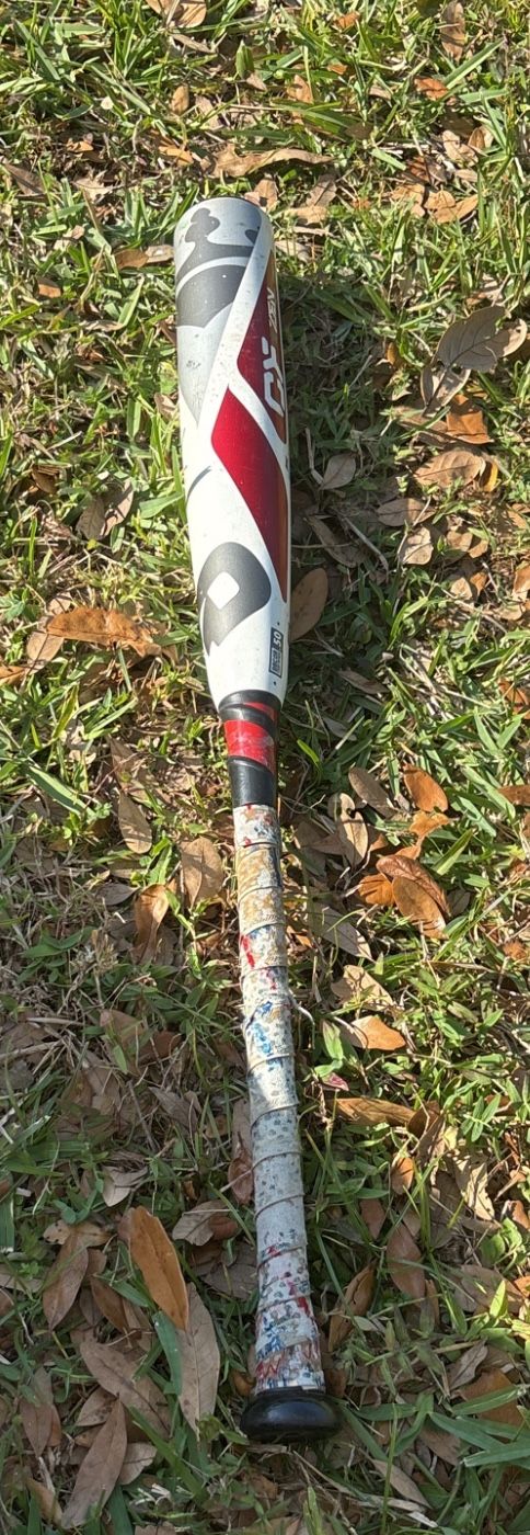 DeMarini red Zen Baseball Bat