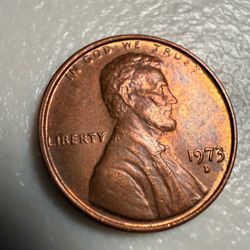 1973 D penny