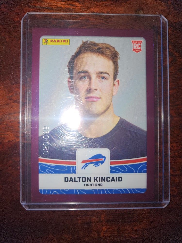 Purple Dalton Kincaid Rookie Numbered Card /99