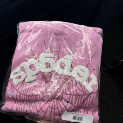 Pink Sp5der Hoodie
