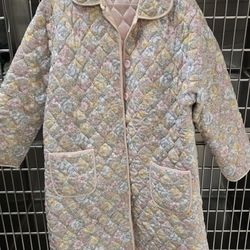 Vintage Womens Quilted Coat