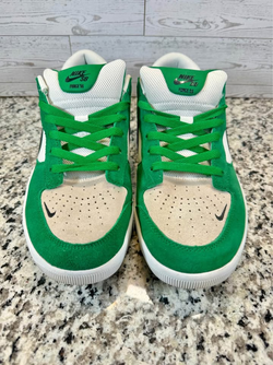 Men’s Nike SB Force 58 - Green/Cream/White Size 10