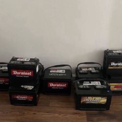 Car Battery For Sale Message Me For Sizes 