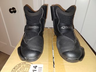 Alpinestars SMX-1 R Motorcycle Boots Mens 13