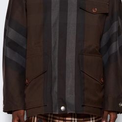 DARK BIRCH BURBERRY JACKET!!!!