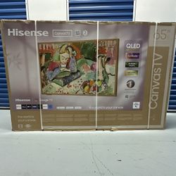 Hisense 65in QLED 4K TV 65S7N CanvasTV