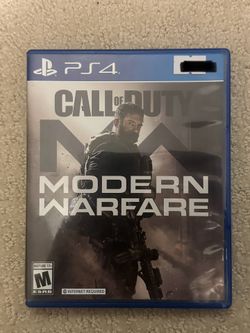 PS4 Game: Call Of Duty —Modern Warfare 
