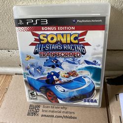 Sonic All Star Racing PS3 