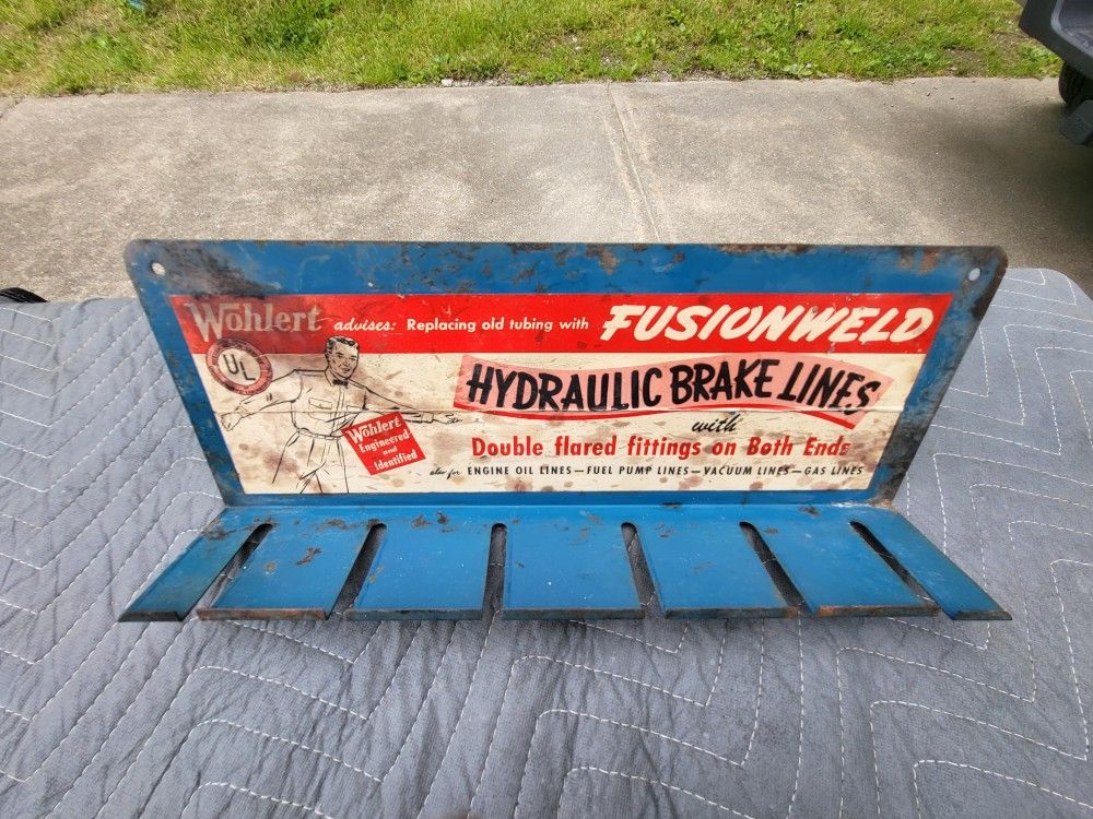 Hydraulic Brake Lines Display Rack