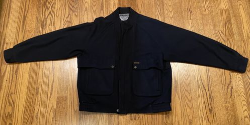 Paul & Shark YACHTING Wool Bomber Style Reversible Jacket Coat Size Large