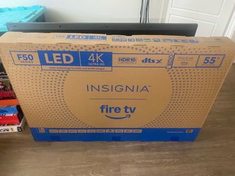 55” 4K Insignia Fire TV 4K NEW IN THE BOX