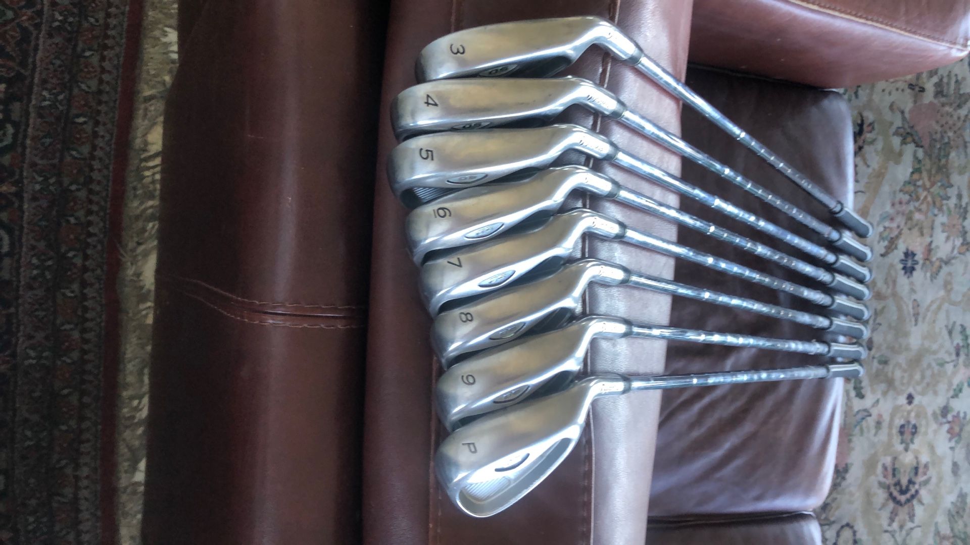 TaylorMade RAC OS RH Irons 3-PW Stiff Shafts New Grips