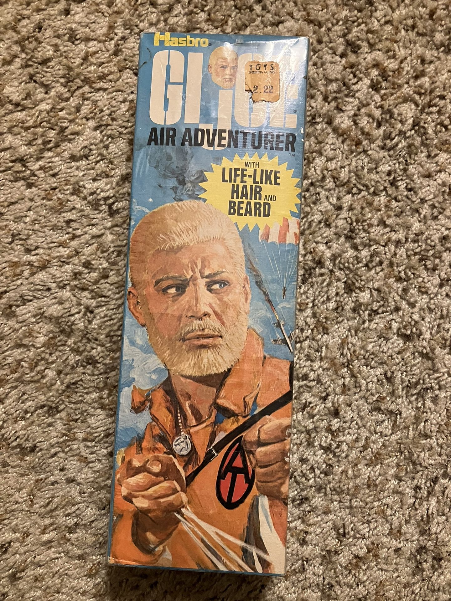 G.I. Joe Air adventure life like Hair 1970s