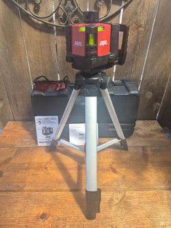 Rotary leveling laser