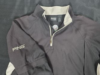 PING Quarter-Zip Pullover Jacket- Walter Hall Golf Course, Size L(fits like XL)