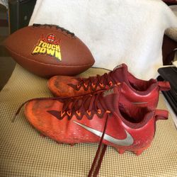 Nike VPR Football Cleats Size Adult 9