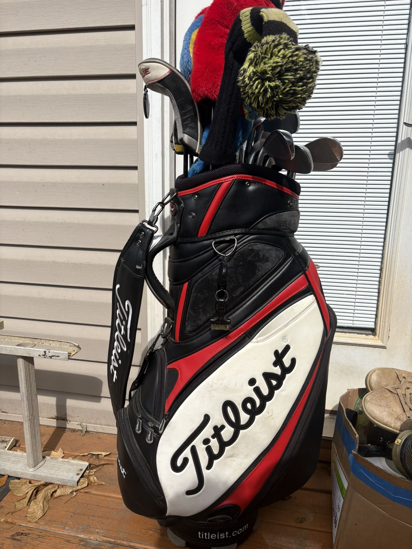 Staff Bag & Clubs