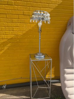 Lamp and table for $45