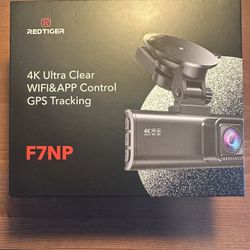 4K + 1080P Dual Channel Dash Camera WiFi & GPS / App Control